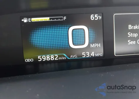 2019 Toyota Prius L Eco/Le/Limited/Xle из США, поврежденный, VIN JTDKARFU8K3095669